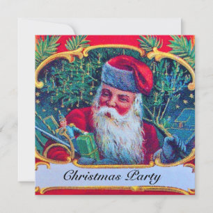 SANTA VINTAGE CHRISTMAS PARTY INBJUDNINGAR