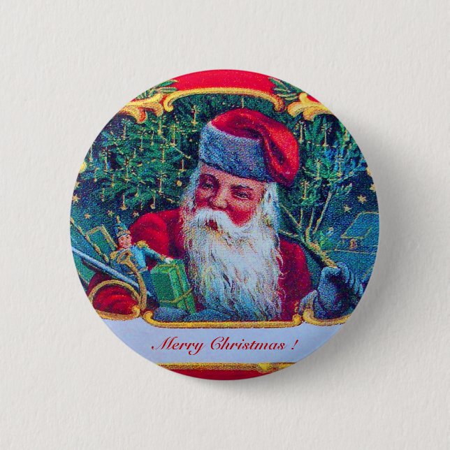 SANTA VINTAGE-Julen Knapp (Framsida)