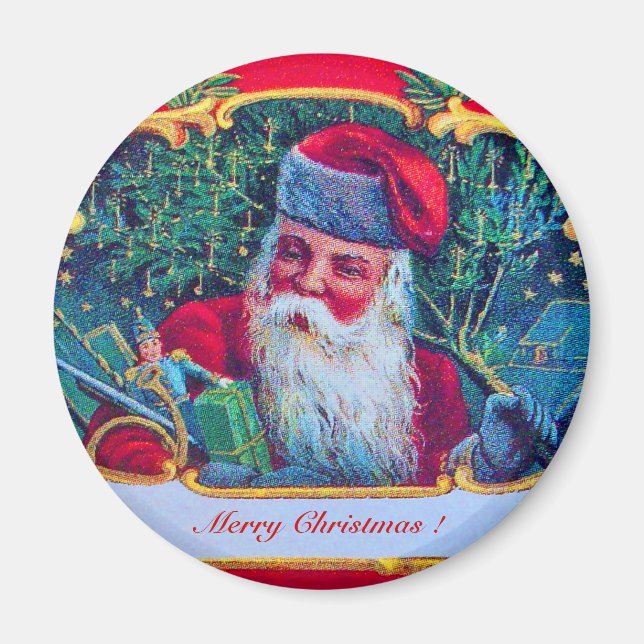 SANTA VINTAGE MAGNET (Framsidan)