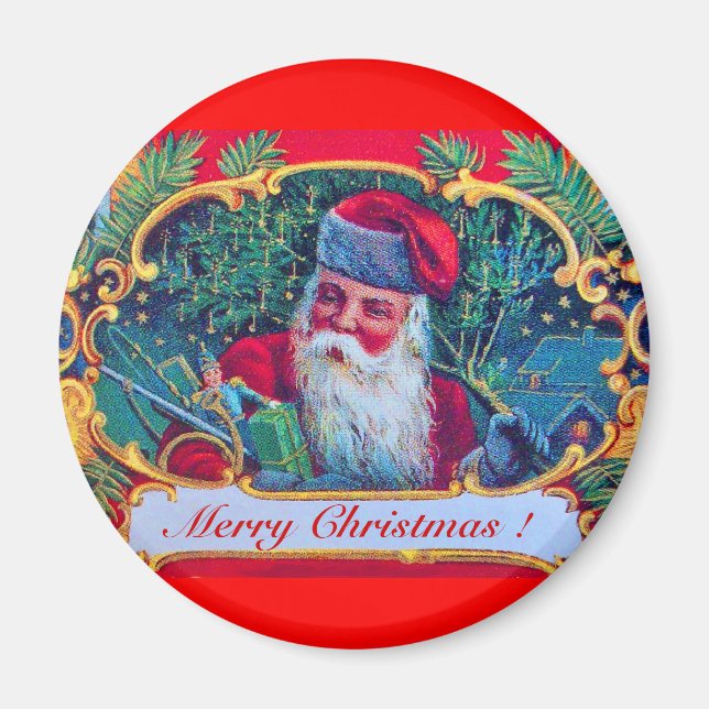 SANTA VINTAGE MAGNET (Framsidan)