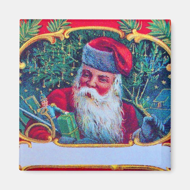 SANTA VINTAGE MAGNET (Framsidan)