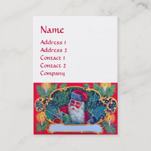 SANTA VINTAGE VISITKORT