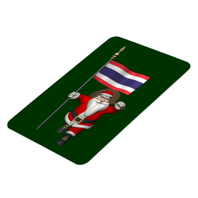 Santa Visiting Thailand Magnet (Vänstra Sidan)