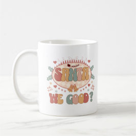 Santa We Bra Funny Julhelg för offertjul Kaffemugg