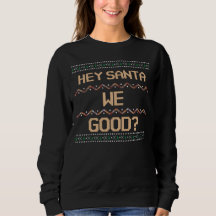 Santa We Bra? Ugly jul Shirt Roligt