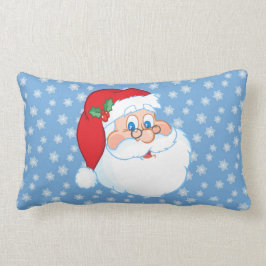 Santa Wearing Glass Pillow Lumbarkudde