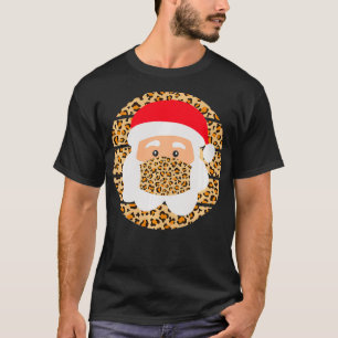 Santa Wearing Mask Santa Quarantine jul Le T Shirt