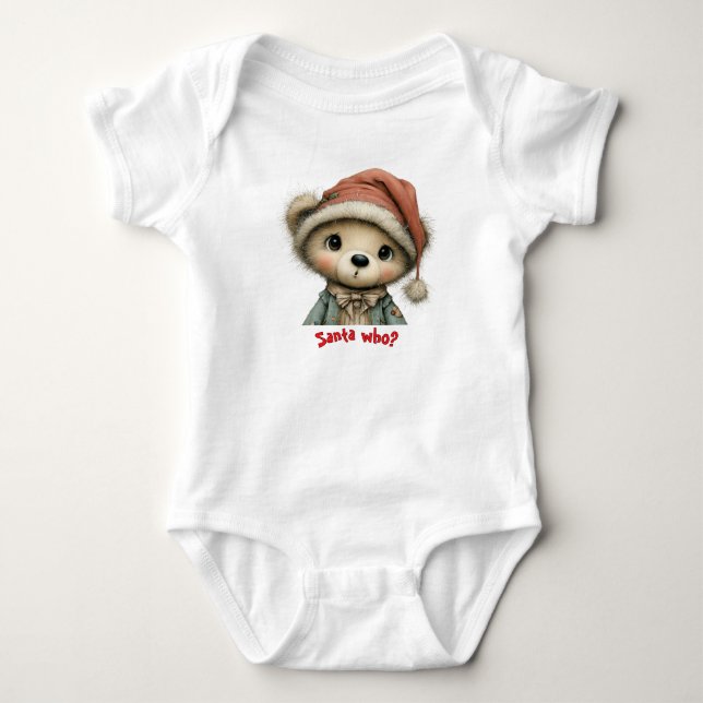 Santa Who? T Shirt (Framsida)