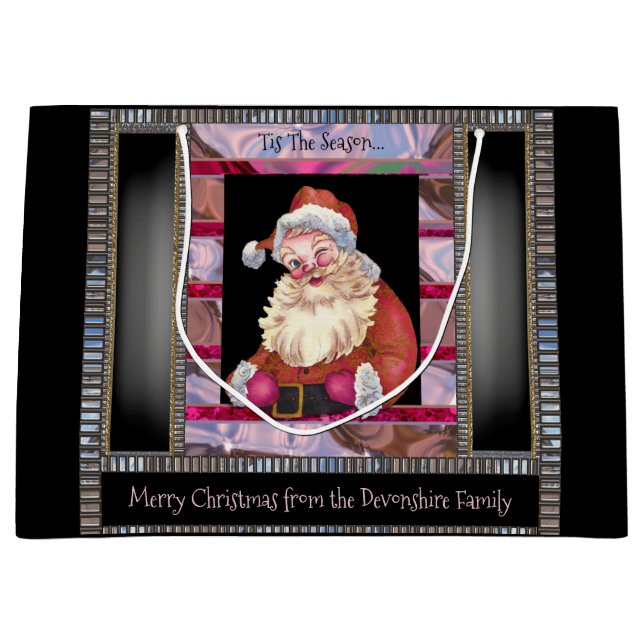 Santa Wink-Eleganten, jul, stor (Framsidan)