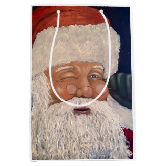 Santa Winking