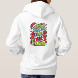 Santa Works One Day Hoodie T Shirt