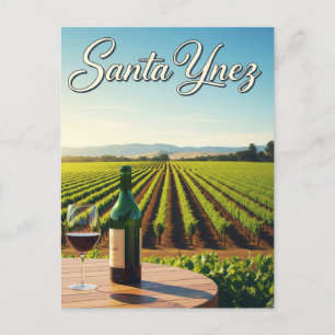 Santa Ynez California Vykort