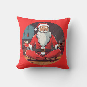 Santa Yoga Dekorativ kudde