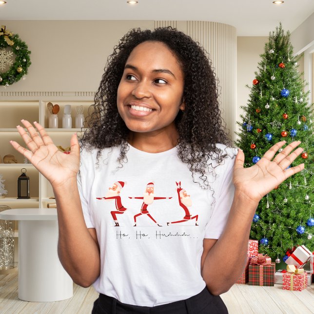 Santa Yoga Tee | Jul T-Shirt (Skapare uppladdad)