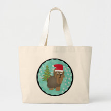 Santa Yorkshire Terrier