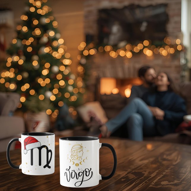 Santa Zodiac Jungfrun Mugg (Skapare uppladdad)