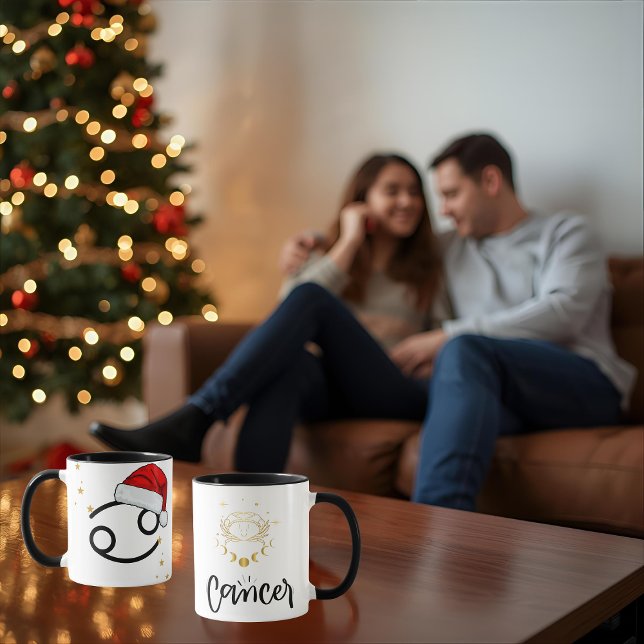 Santa Zodiak Cancer Mugg (Skapare uppladdad)