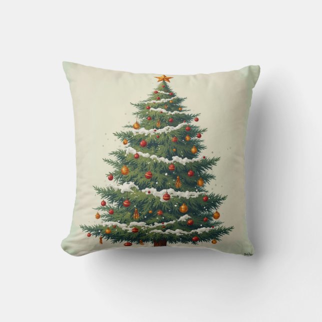 SantaClaus Cushion Pillow-jul Kudde (Framsida)