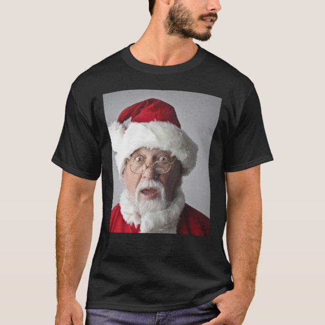 Santaclos-design för rödbubbla Classic T-Shirt1 T Shirt (Framsida)