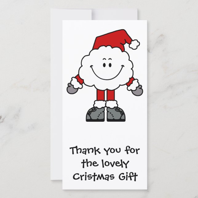 Santacloud tack kort (Framsida)