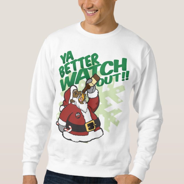 SantaCon tröja Sweatshirt (Framsida)