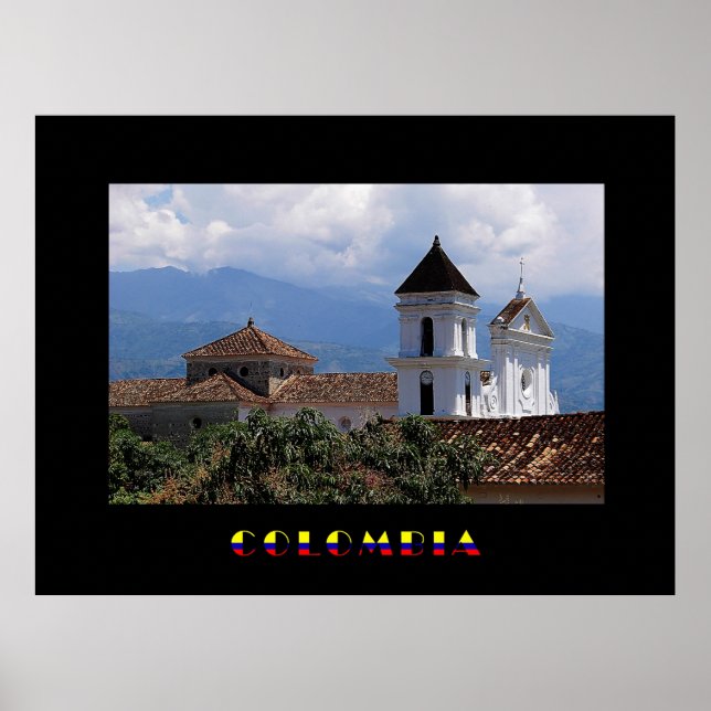 Santafe Antioquia Colombia Poster (Framsidan)