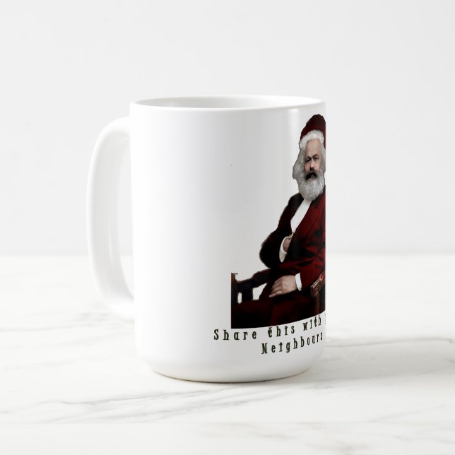 SantaKarl MarXmas Kaffemugg (Framsida vänster)