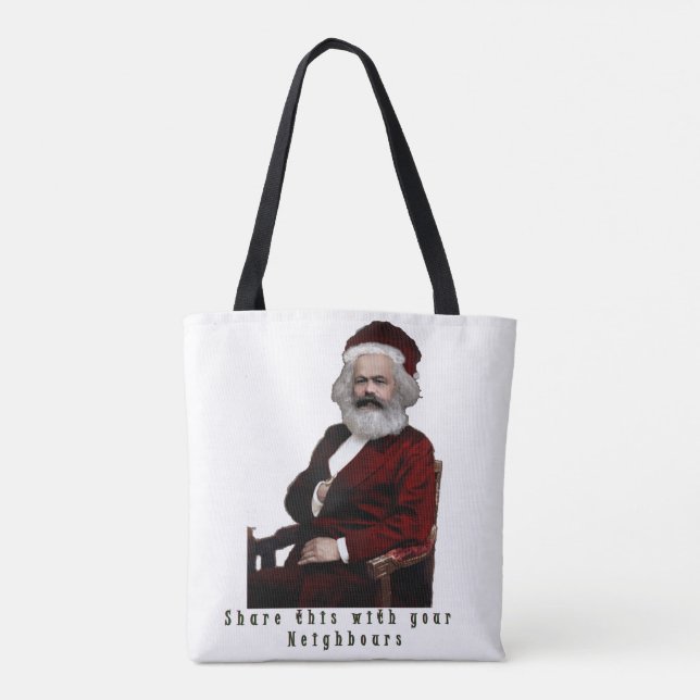 SantaKarl MarXmas Tygkasse (Baksida)