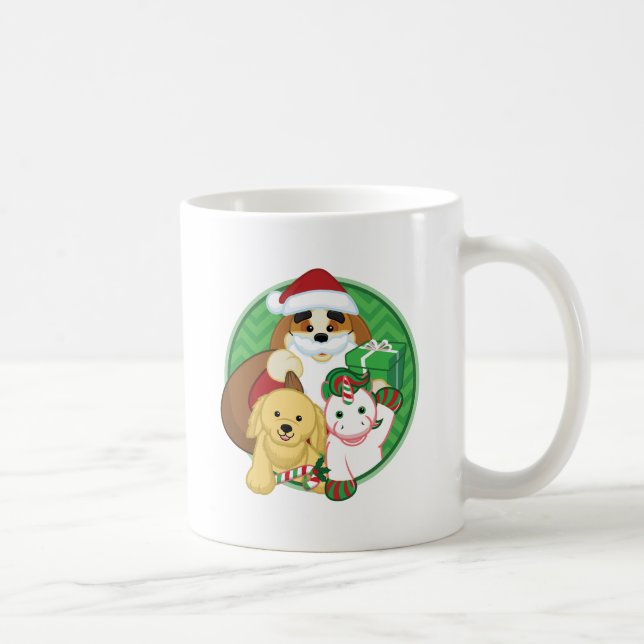 Santakinz och vänner kaffemugg (Höger)
