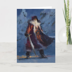 Santaman helgdagkort helgkort