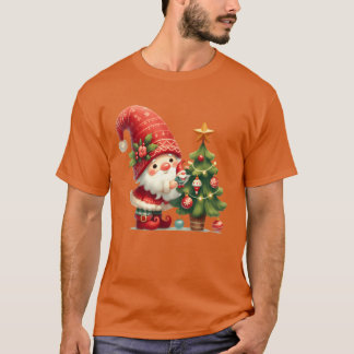 Santan-julgranen God jul, julgranen Retro b T Shirt
