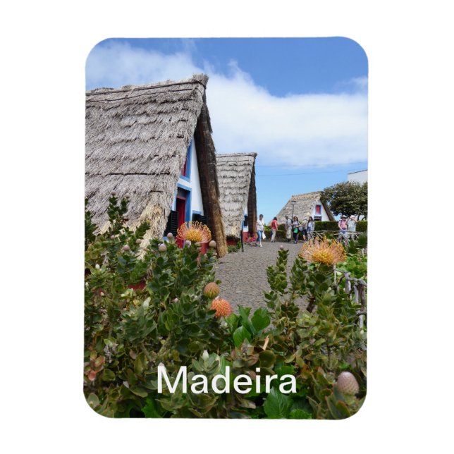 Santana - Madeira Magnet (Vertikal)