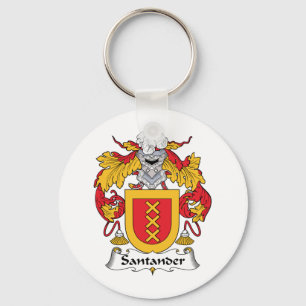 Santander Family Crest Nyckelring