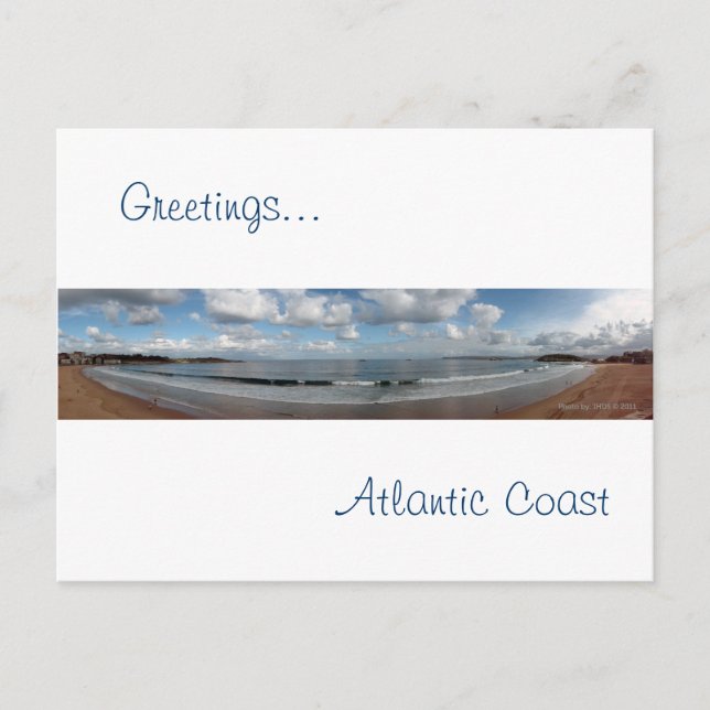 Santander, Spanien Vykort (Framsida)