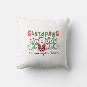 Santapaws kommer till staden kudde