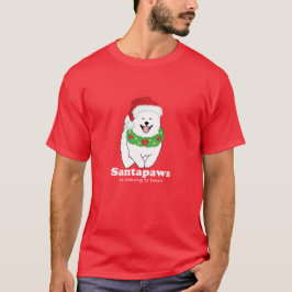 Santapaws kommer till staden RED T Shirt