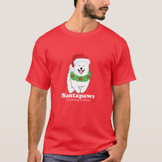 Santapaws kommer till staden RED T Shirt