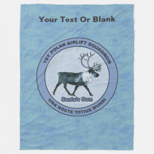 Santa's 1:a Polarna Airlift Sqdn - Subdued Fleecefilt