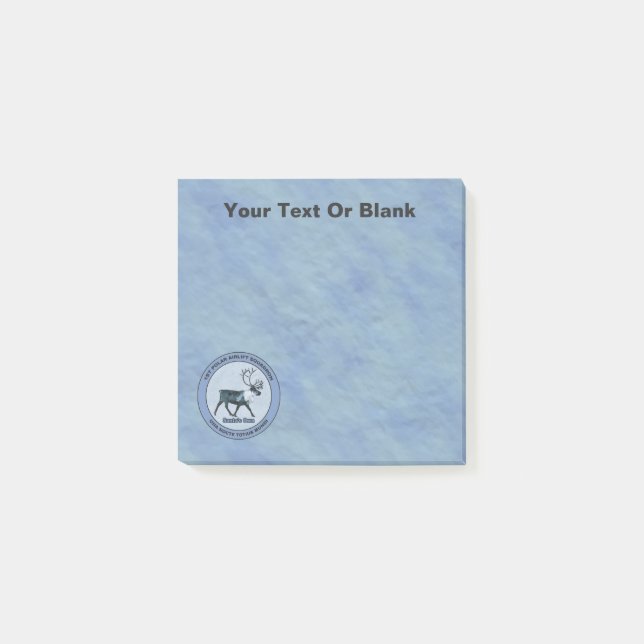 Santa's 1:a Polarna Airlift Sqdn - Subdued Post-it Block (Framsida)