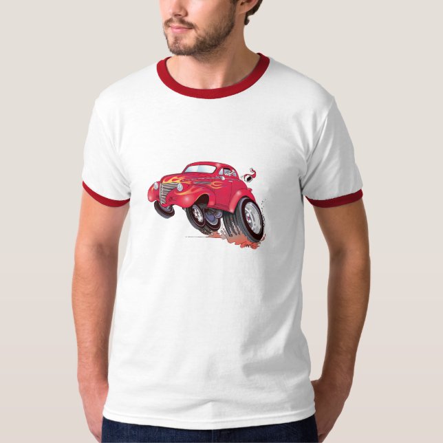 Santas 39 Chevy skjorta Tee (Framsida)