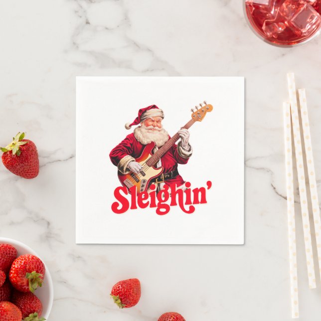 Santa's Anka Hunt Pappersservett (Insitu)