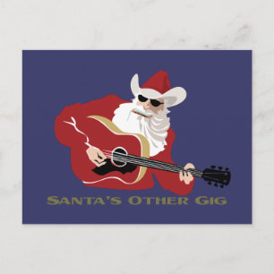 Santas annan Gig Helg Vykort