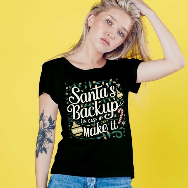 Santa's Backup | Tunnus från den fantastiska famil T Shirt (Skapare uppladdad)