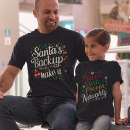 Santa's Backup | Tunnus från den fantastiska famil T Shirt
