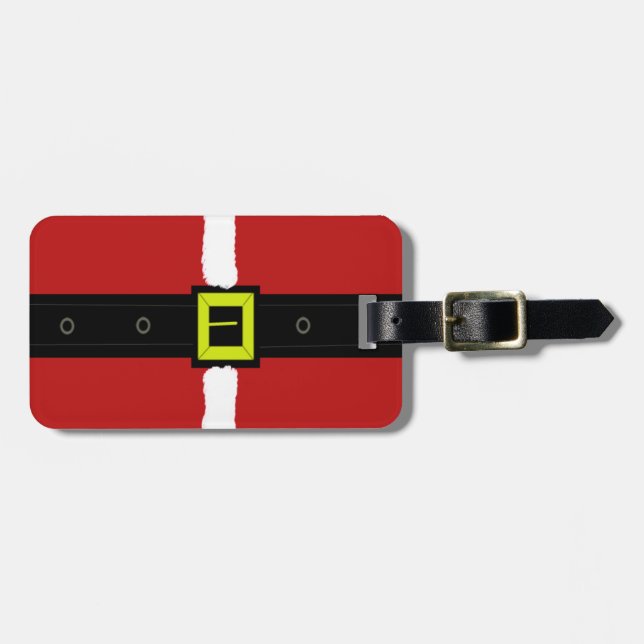 Santas Bälte Buckle Bagagebricka (Horisontell Framsida)