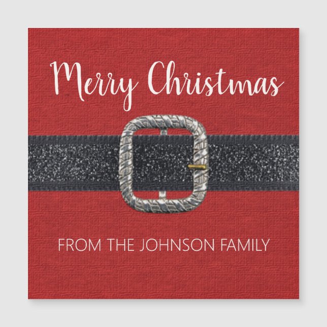 Santa's Bälte God jul (Framsida)