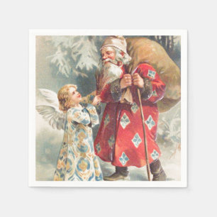 Santas bäst julönskemål pappersservett