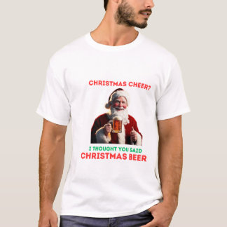 Santa's Beer T Shirt