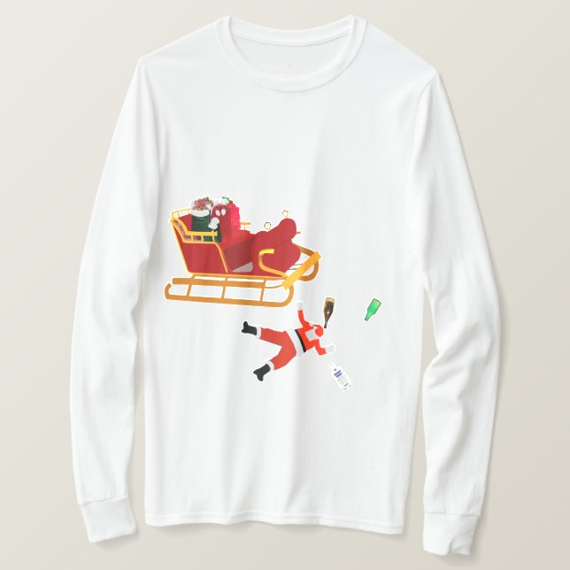 Santa's Bender Season T-Shirt (Design framsida)