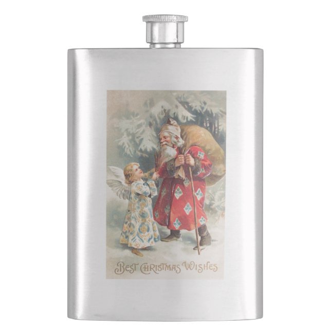 Santa's Best jul Önskemål Fickplunta (Framsidan)